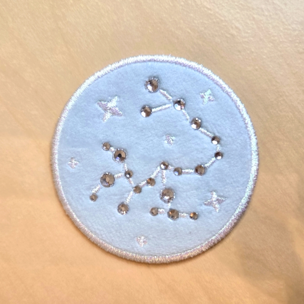 Stoney Clover Sagittarius Star Constellation crystal patch